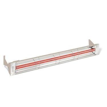 Infratech WD-Series 61 1/4-Inch 6000W Dual Element Electric Infrared Patio Heater - 277V - Beige - WD6027BE